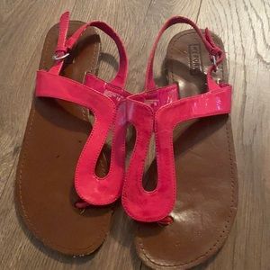 Pink sandals